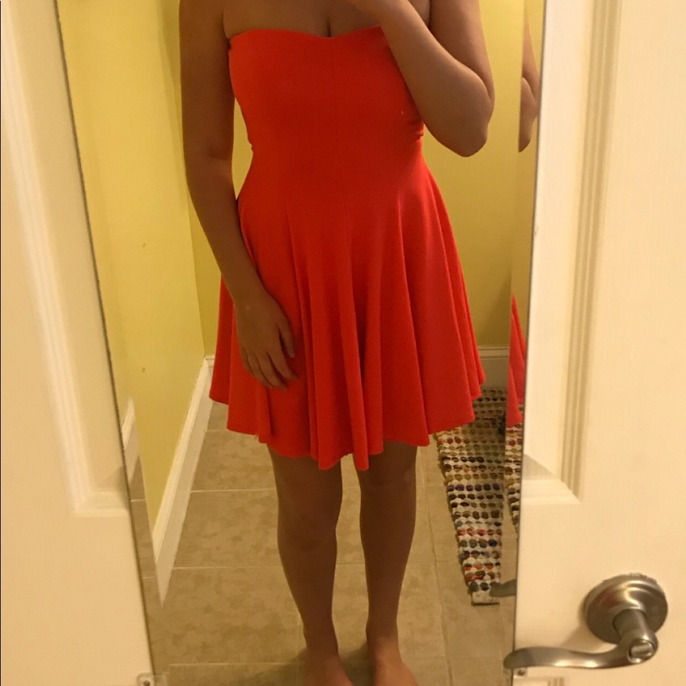 Amanda Uprichard size 4 strapless dress